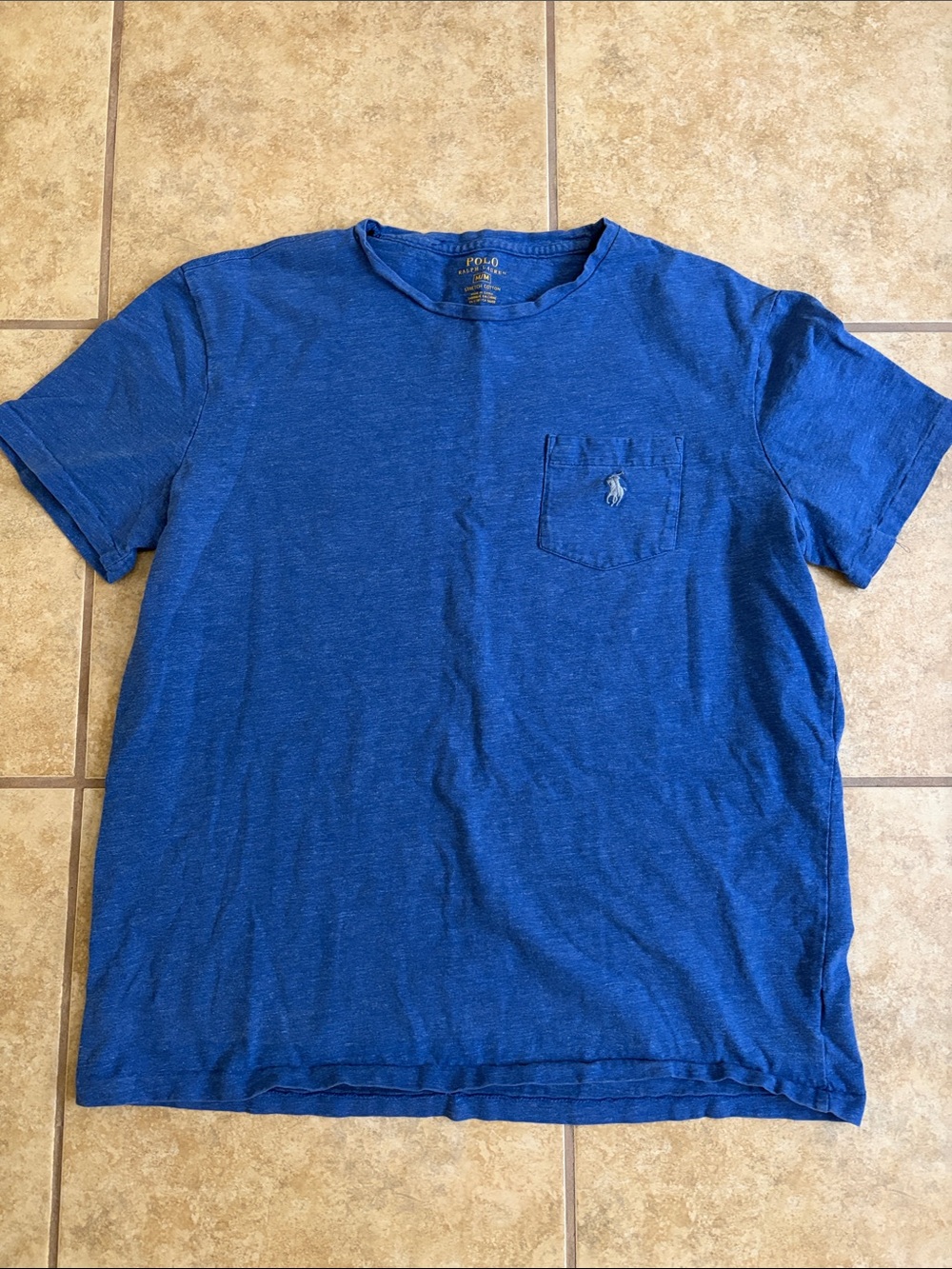 Polo by Ralph Lauren Men’s Royal Blue Pocket Tee